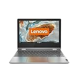 Lenovo IdeaPad Flex 3 Chromebook 29,5 cm (11,6 Zoll, 1366x768, HD, Touch) Slim Notebook (MediaTek MT8183, 4GB RAM, 64GB eMMC, ARM Mali-G72 MP3, ChromeOS) grau